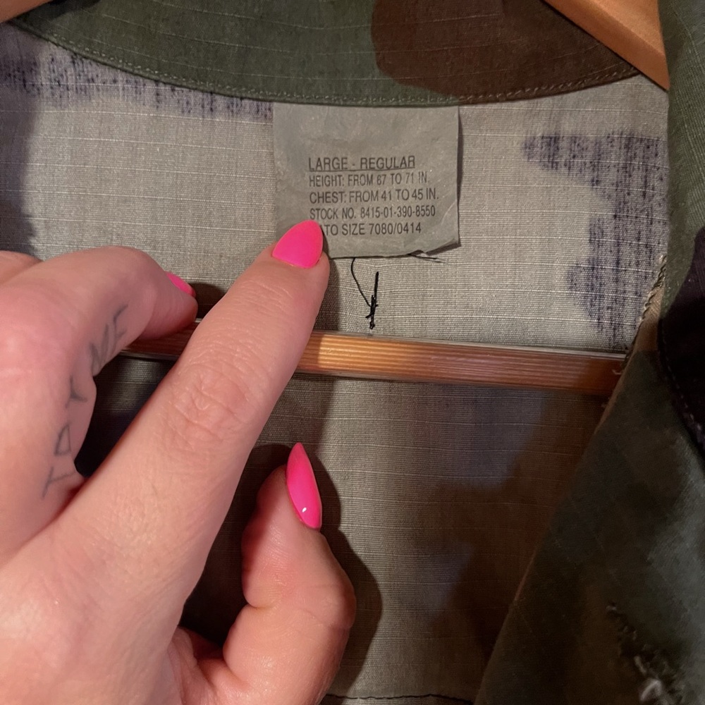 Reworked Army Jacket - Picture 3 of 3